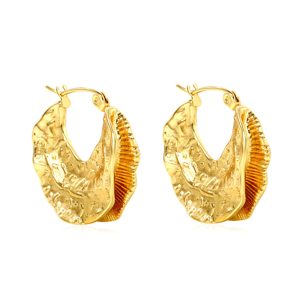 ZANORA  - Maple Leaf Cast Earring