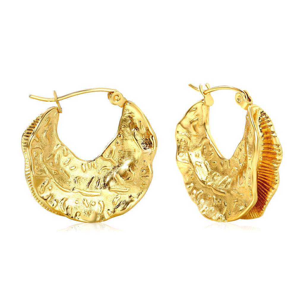 ZANORA  - Maple Leaf Cast Earring