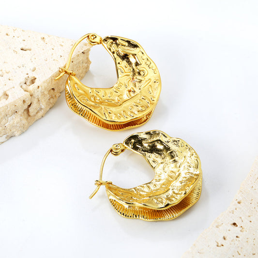 ZANORA  - Maple Leaf Cast Earring