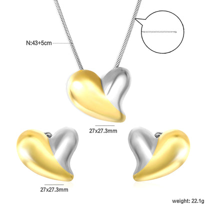 ZANORA Wahdat Al Qalb - Heart Jewelry Set