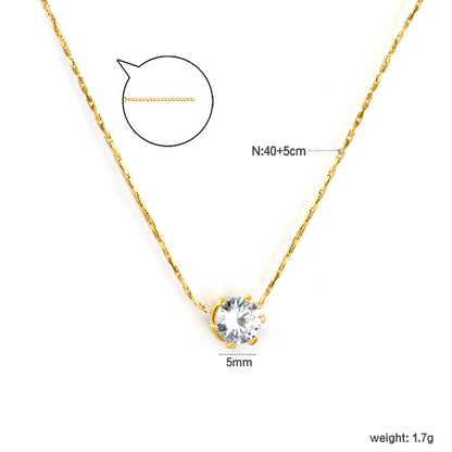 ZANORA  - Diamond Pendant Necklace
