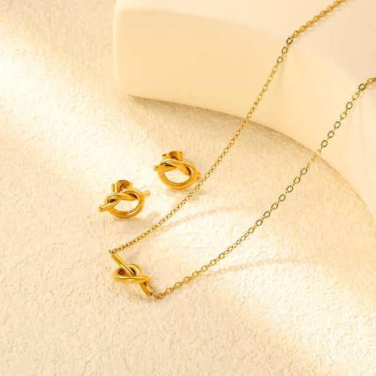 ZANORA Golden Tice - Knotting Jewelry Set