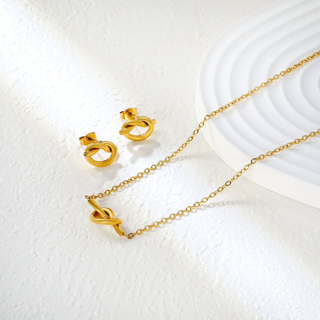 ZANORA Golden Tice - Knotting Jewelry Set