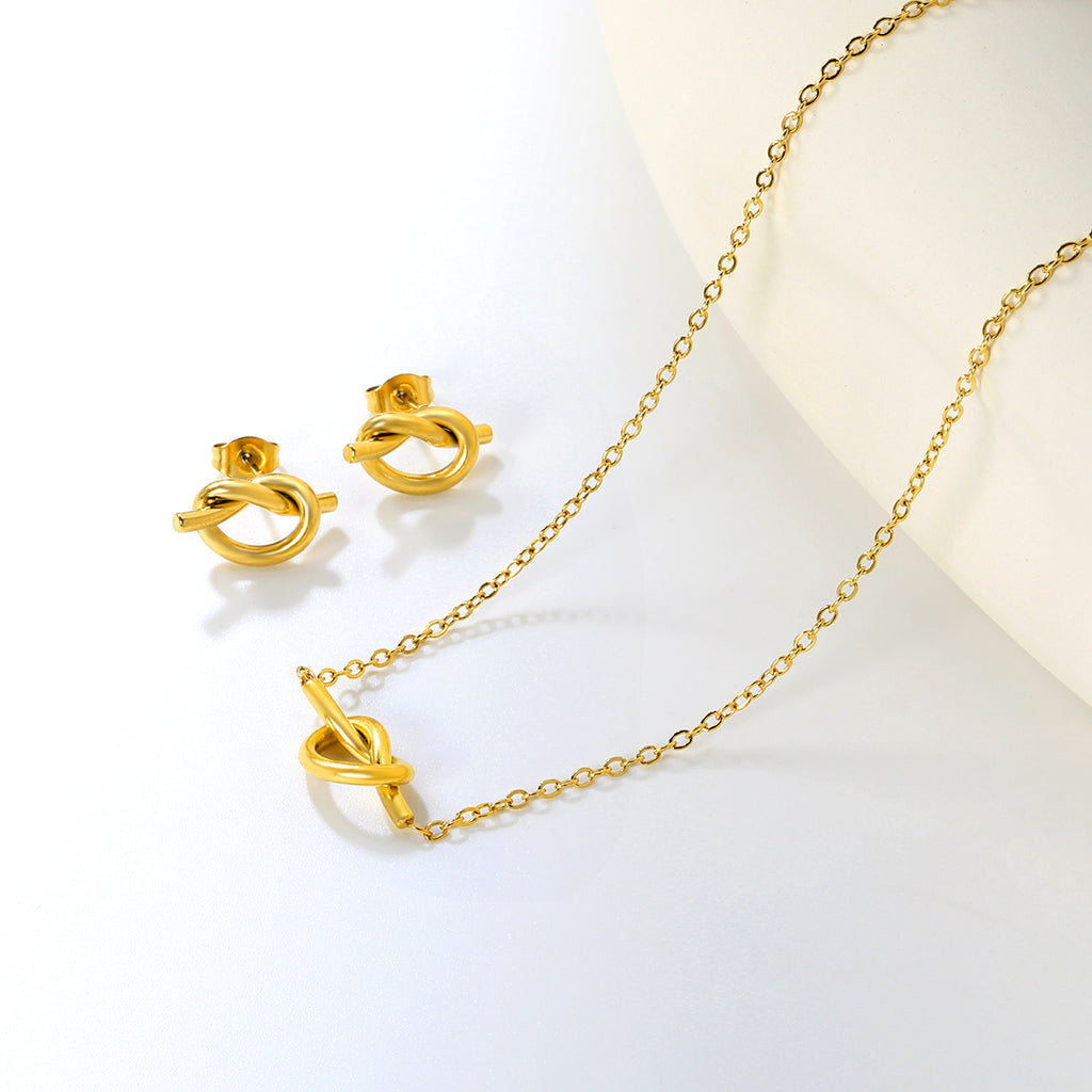 ZANORA Golden Tice - Knotting Jewelry Set
