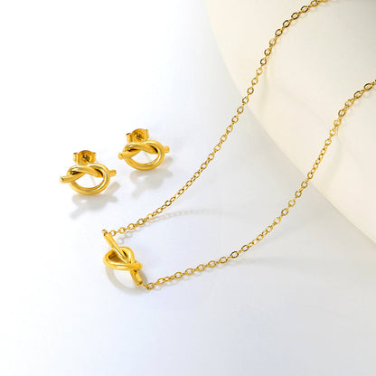 ZANORA Golden Tice - Knotting Jewelry Set