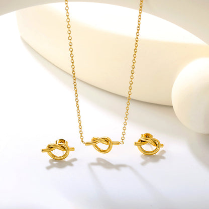 ZANORA Golden Tice - Knotting Jewelry Set