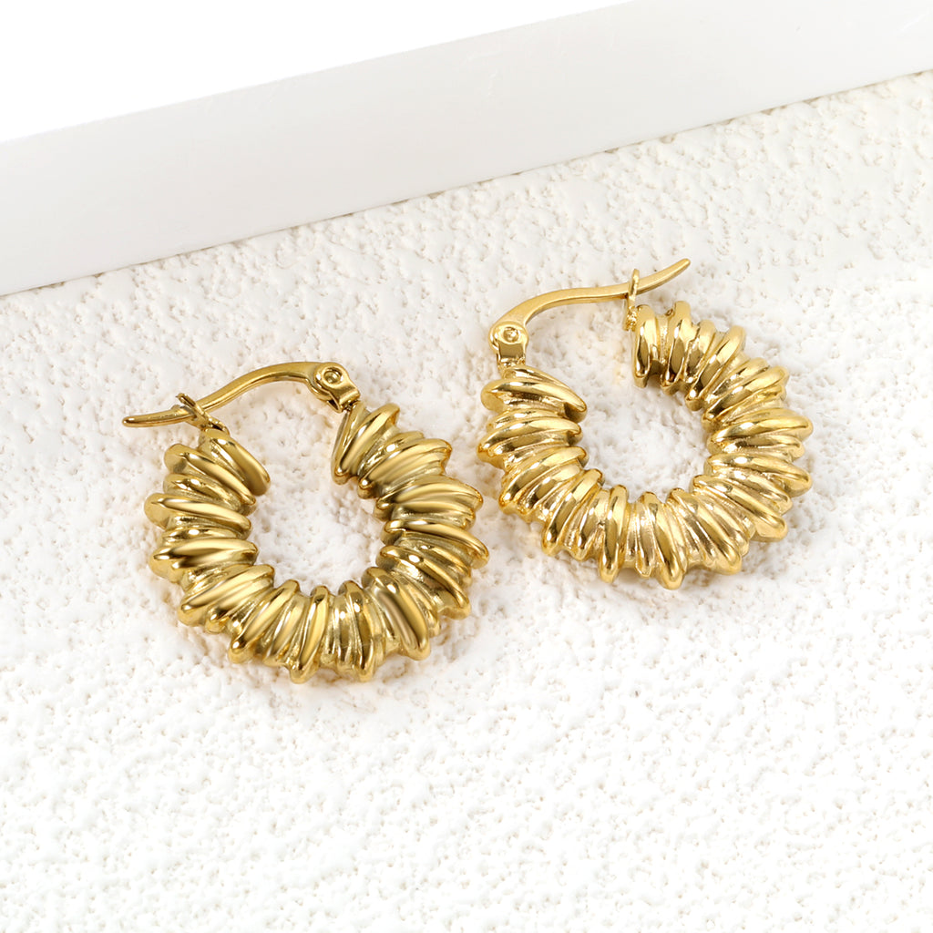 ZANORA - Circle Patterned Earring