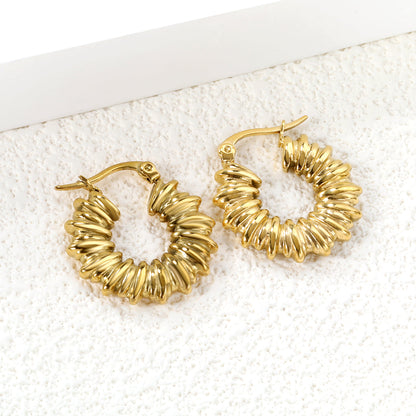 ZANORA - Circle Patterned Earring