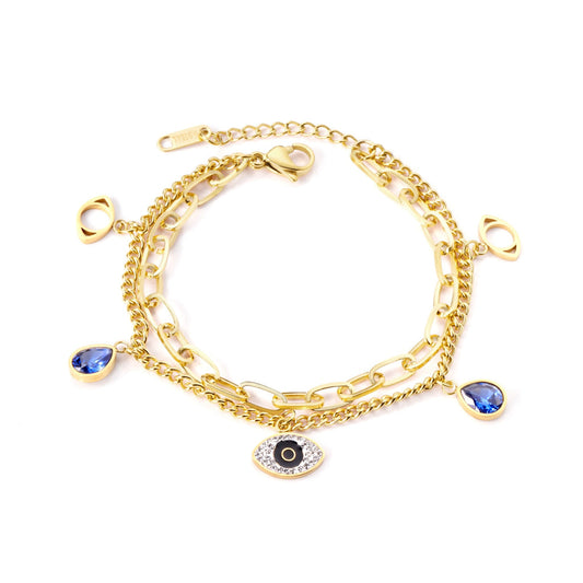 ZANORA - Blue Zircon Bracelet