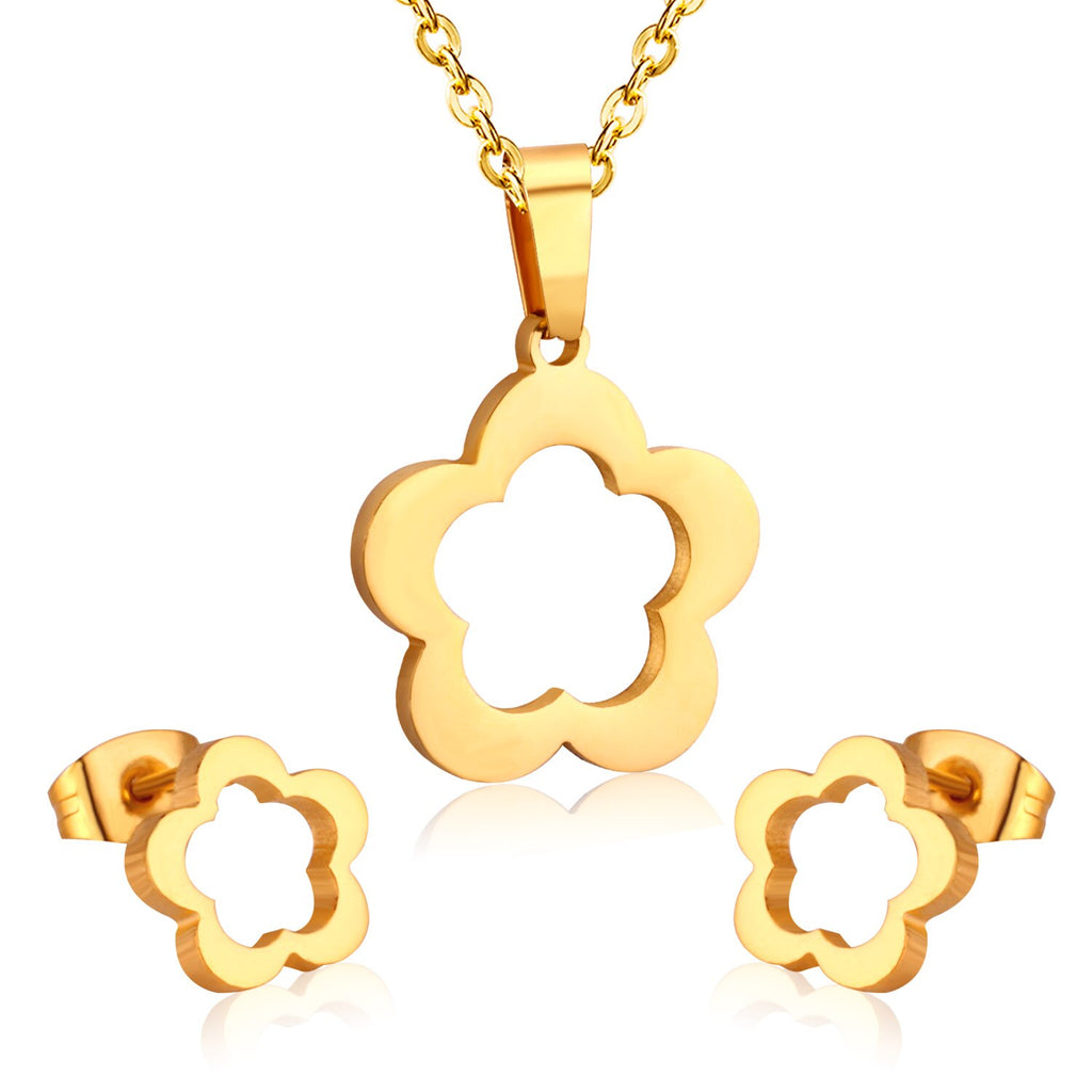 ZANORA Azaliah - Flower Jewelry Set