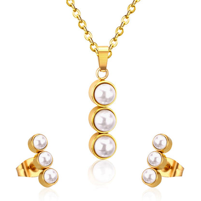 ZANORA Pearl Ascend - Crystal Pearls Jewelry Sets