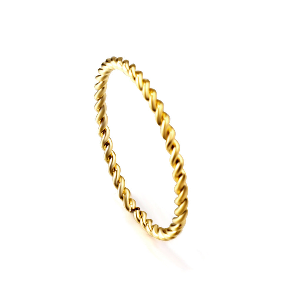 ZANORA Solitaire - Size (6) Spinning Minimalist Solitaire Ring