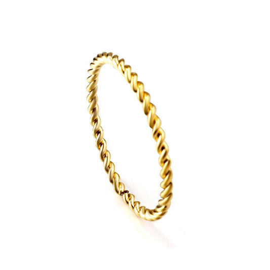ZANORA Solitaire - Size (6) Spinning Minimalist Solitaire Ring