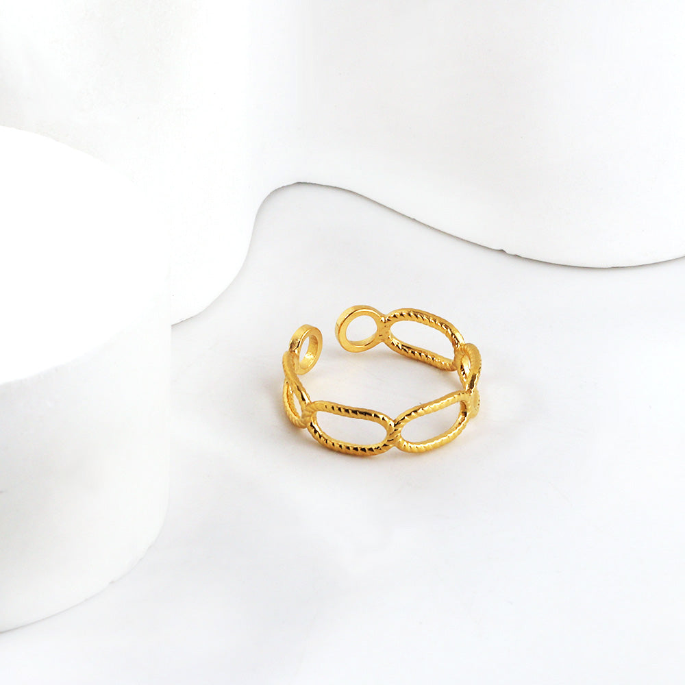 ZANORA Retro - Size Adjustable Retro Temperament Ring