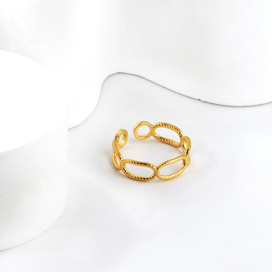 ZANORA Retro - Size Adjustable Retro Temperament Ring