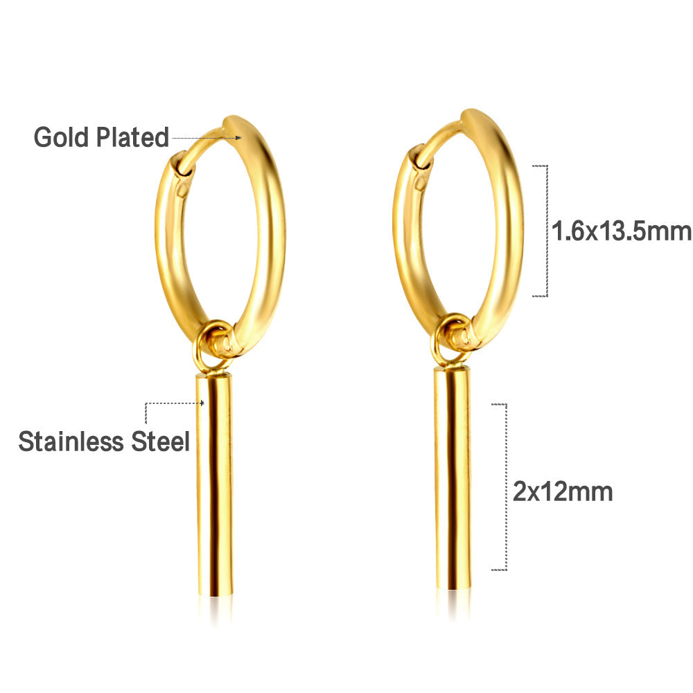ZANORA  - Cylinder Earring
