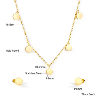 ZANORA Hala - Round Jewelry Set