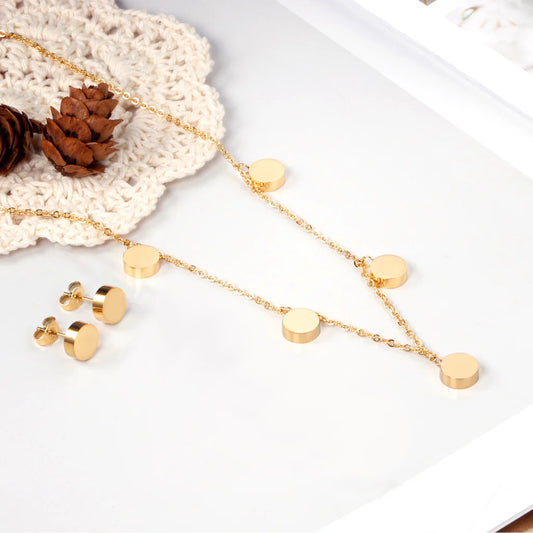 ZANORA Hala - Round Jewelry Set
