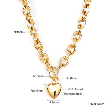 ZANORA  - Heart Pendant Necklace