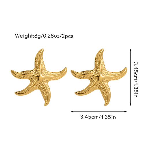 ZANORA  - Starfish Earring