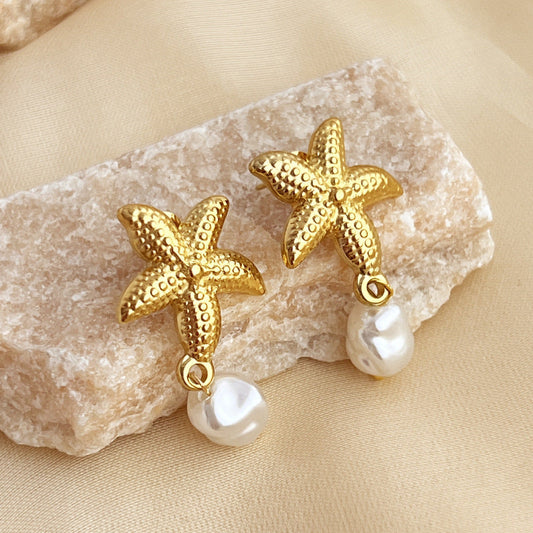 ZANORA  - Starfish Earring