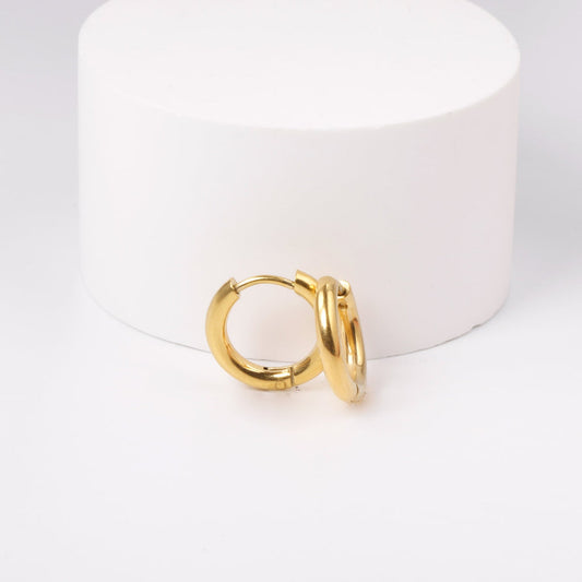 ZANORA  - Hoop Meta Circle Earring