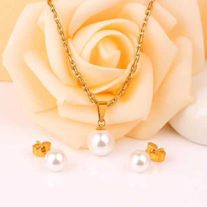 ZANORA Solea Pearl - Pearl Jewelry Set