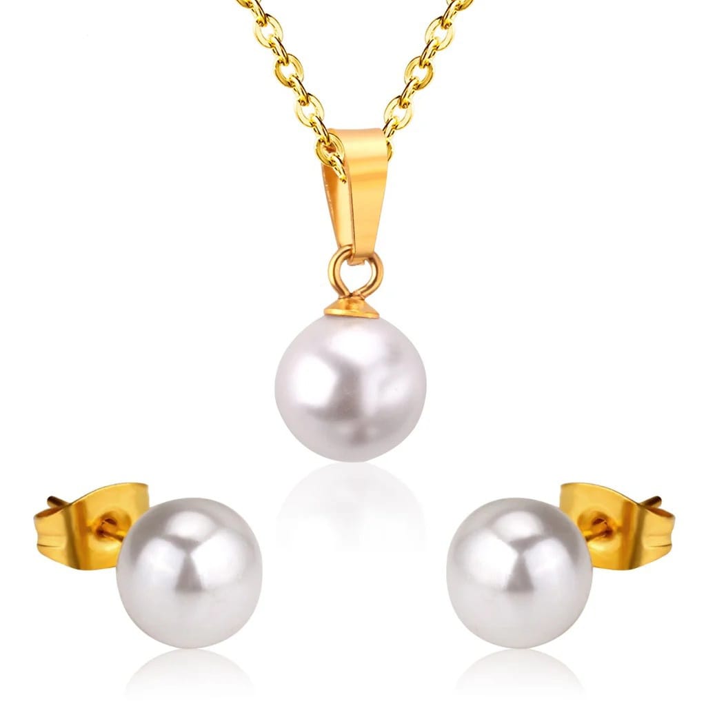 ZANORA Solea Pearl - Pearl Jewelry Set