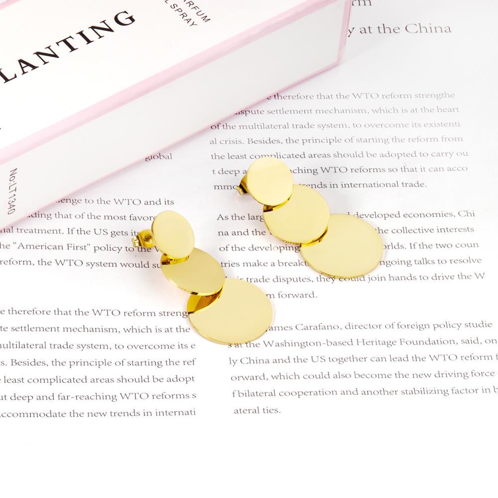 ZANORA  - Round Drop & Dangle Earring