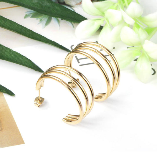 ZANORA  - Circle Hoops Earring