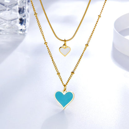 ZANORA - Romantic Heart Pendant Necklace