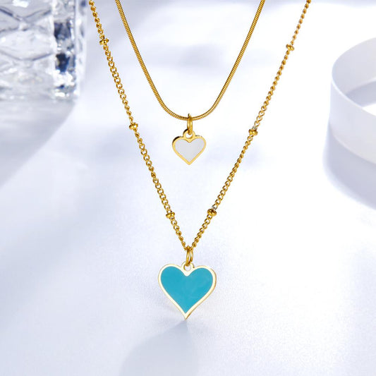 ZANORA - Romantic Heart Pendant Necklace