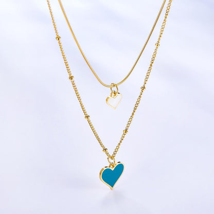 ZANORA - Romantic Heart Pendant Necklace