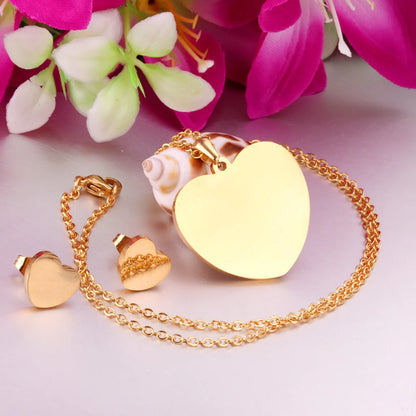 ZANORA Qalb - Heart Jewelry Set