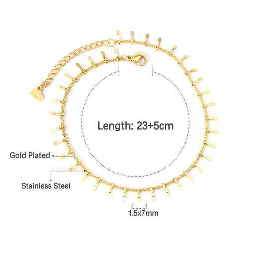 ZANORA Lucea - Tassel Anklet