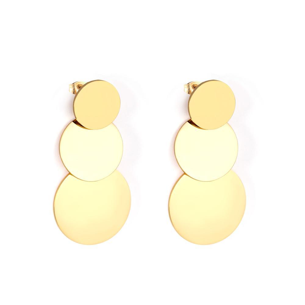 ZANORA  - Round Drop & Dangle Earring