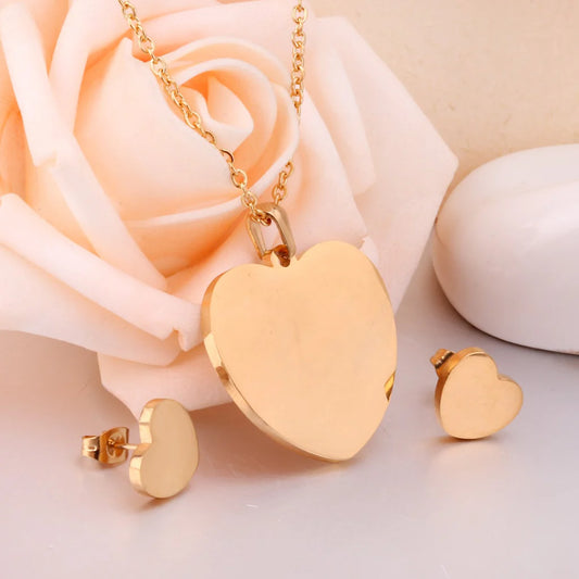 ZANORA Qalb - Heart Jewelry Set