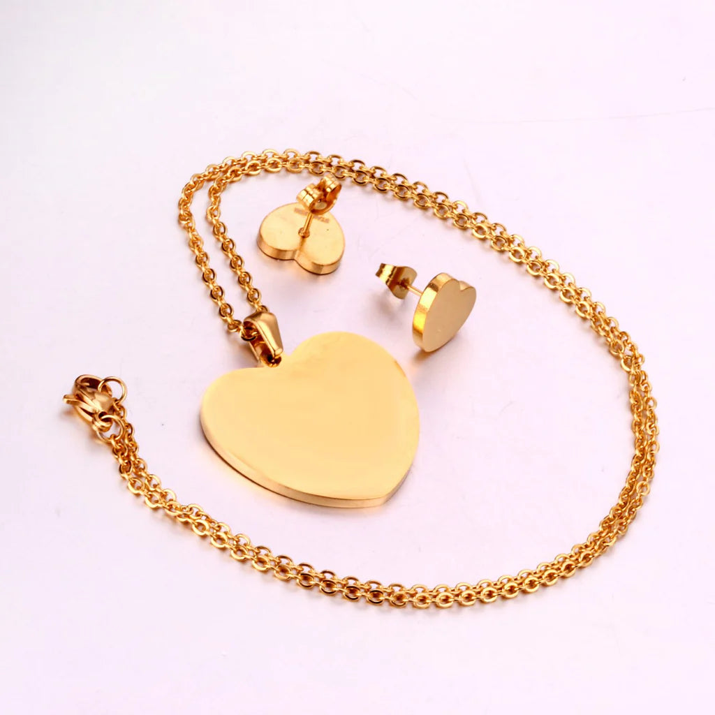 ZANORA Qalb - Heart Jewelry Set
