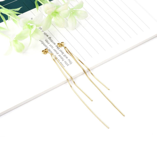 ZANORA  - Long Tassel Earring