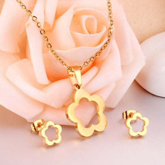 ZANORA Azaliah - Flower Jewelry Set