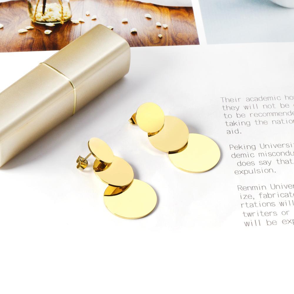 ZANORA  - Round Drop & Dangle Earring