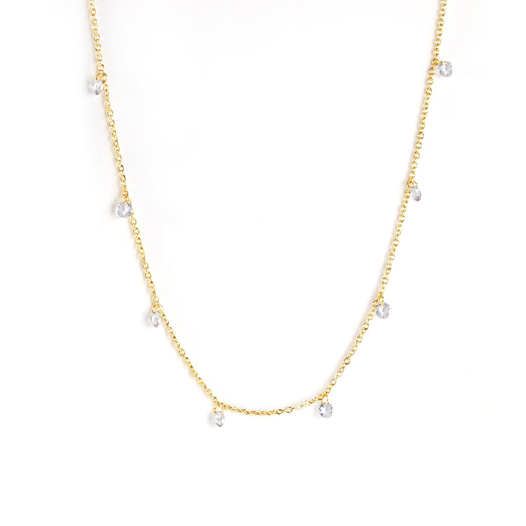 ZANORA Crystal Charm - Crystal Pendant Necklace