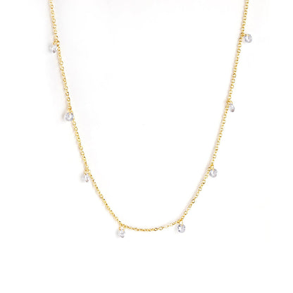 ZANORA Crystal Charm - Crystal Pendant Necklace