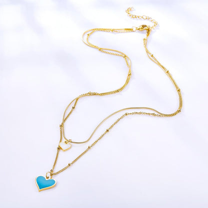 ZANORA - Romantic Heart Pendant Necklace