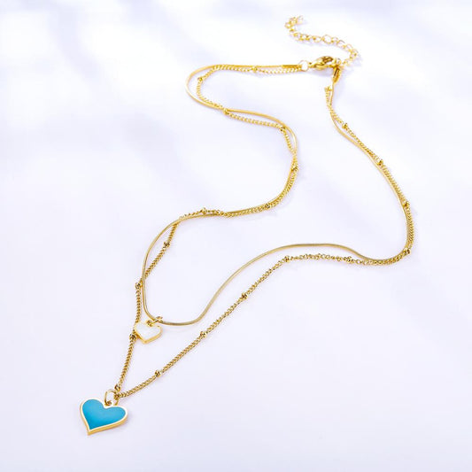 ZANORA - Romantic Heart Pendant Necklace