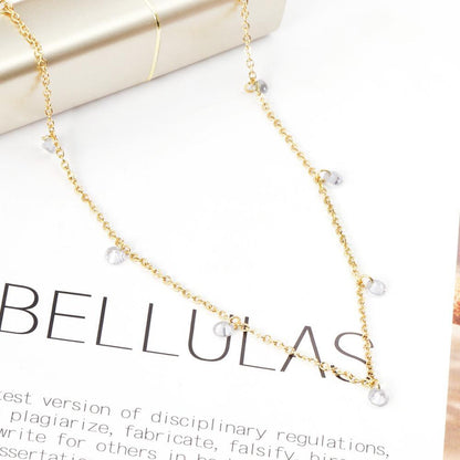 ZANORA Crystal Charm - Crystal Pendant Necklace