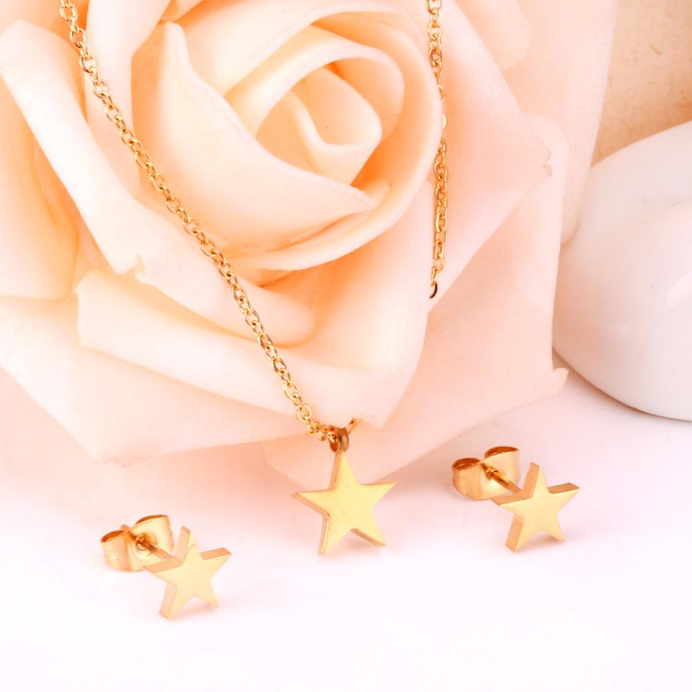ZANORA Luminous Star - Star Shape Jewelry Set