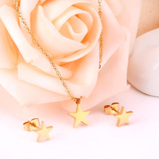 ZANORA Luminous Star - Star Shape Jewelry Set
