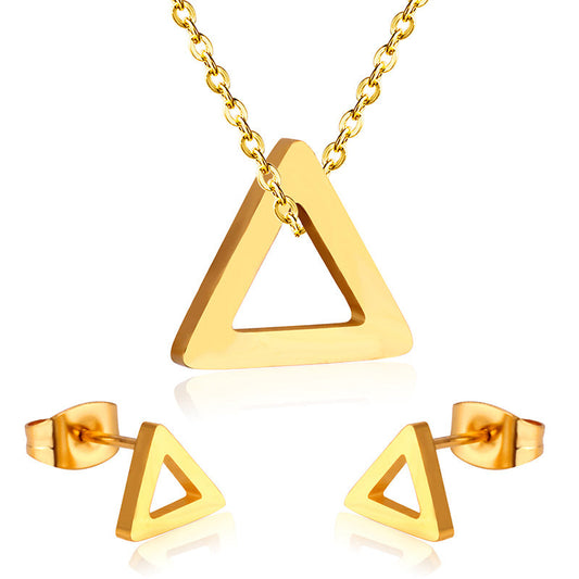 ZANORA - Triangle Jewelry Set