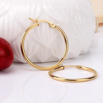ZANORA - Circle Hoop Earring